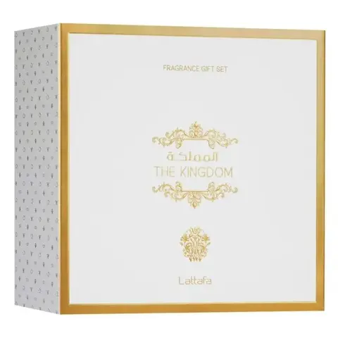 Kit The kingdom Lattafa - Perfume Masculino
