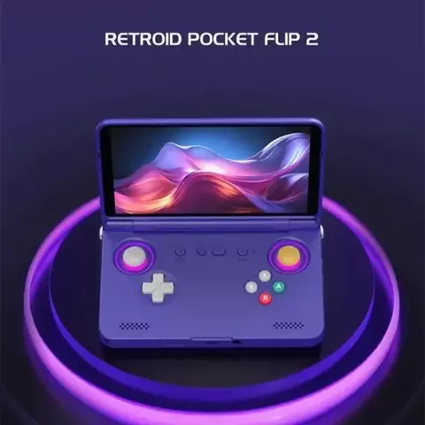 Retroid bolso flip 2 retro console de videogame retro console de jogo portátil 5