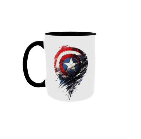 Caneca Premium Capitão América