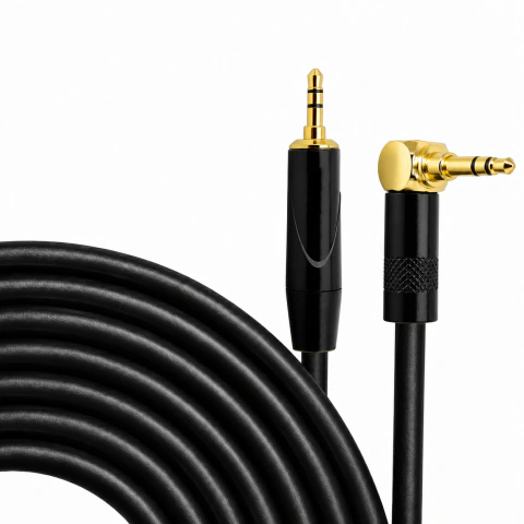 Cabo P2 x P2 90° (L) Stereo Kardd Series