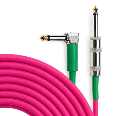 Imagem do Pink Kardd Professional Series | Cabo P10 x P10 90° (L) de Alta Fidelidade