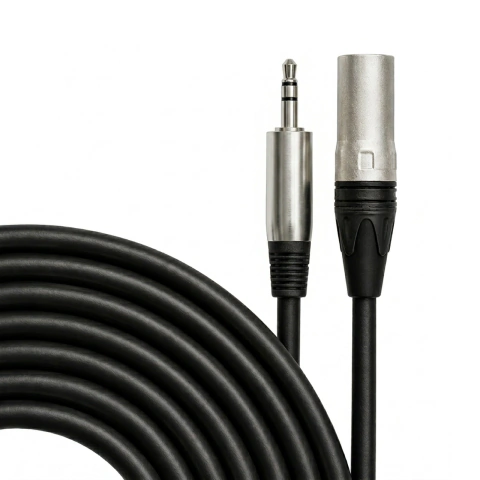 Cabo XLR Macho x P2 Stereo Kardd Professional Series – Som Limpo, Conexão Segura e Máxima Durabilidade