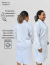 Robe Moletinho Flanelado Com Gola E Bolsos - comprar online