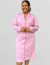 Robe Moletinho Flanelado Com Gola E Bolsos - loja online