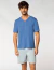 Pijama Masculino Curto Algodão Liso Lupo