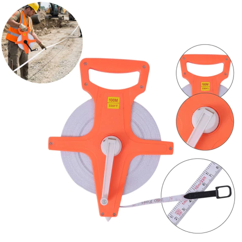 Trena Longa 100 Metros Fibra De Vidro Profissional Aberta
