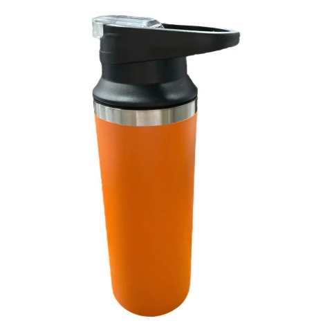 Garrafa Térmica Inox 510ml Squeeze Camping Vedação Água Cafe - comprar online