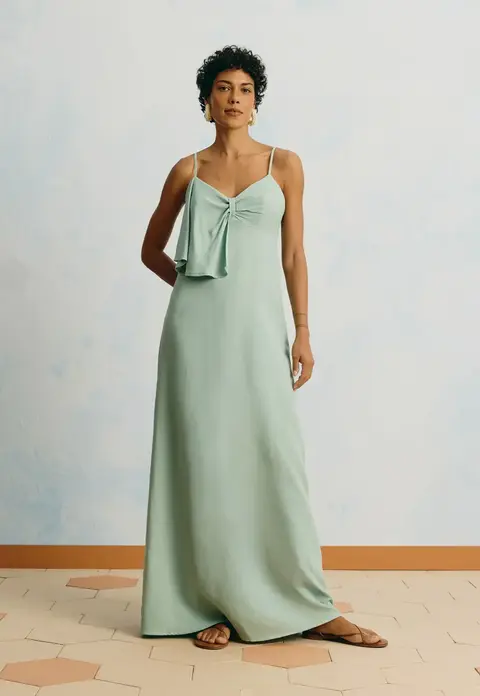 Vestido Longo Cascata