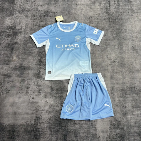 Kit Infantil Manchester City Home 26/27