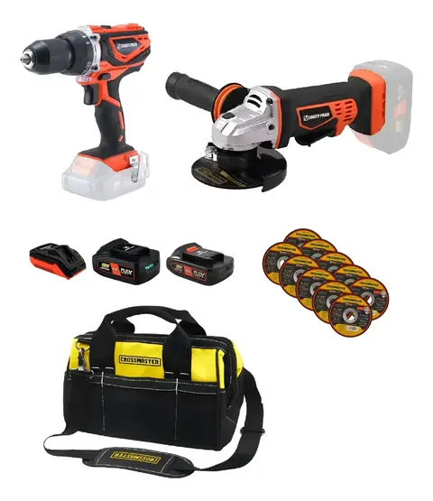 Combo Taladro + Amoladora + Bolso - DOWEN PAGIO 01065