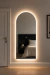 Espejo arco luz trasera