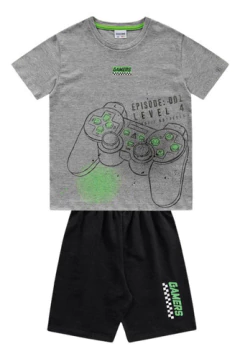Conjunto Verao Infantil Gamer Menino - loja online