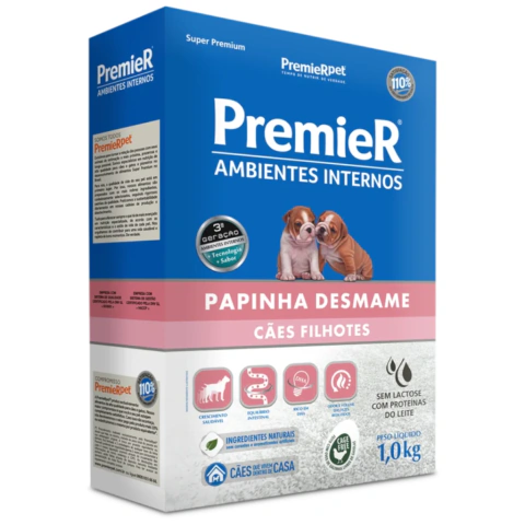 PremieR Ambientes Internos Papinha Desmame para Cães Filhotes