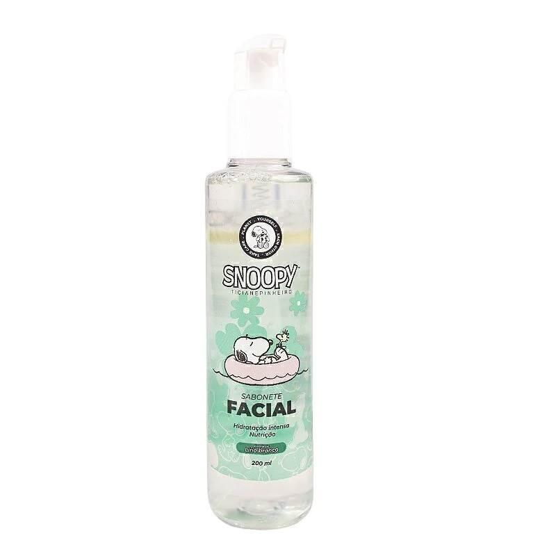 Sabonete Facial Lírio Branco Snoopy Ticiane Pinheiro 200ml