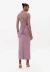 Vestido Super Midi Com Renda - comprar online