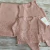 Saída de maternidade rosê pérolas - casaquinho - comprar online