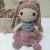 Boneca de crochê amigurumi - comprar online