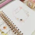 Caderno Wire-o A5 (21 x 14,8cm) - Bailarinas Amarelo - Folhas Decoradas Reposicionaveis - loja online