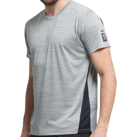 REMERA VAPOR HEATHER SIDE