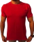 Camiseta Básica Brooks Masculina Vermelha Slim – Gola Careca | Malha Peruana
