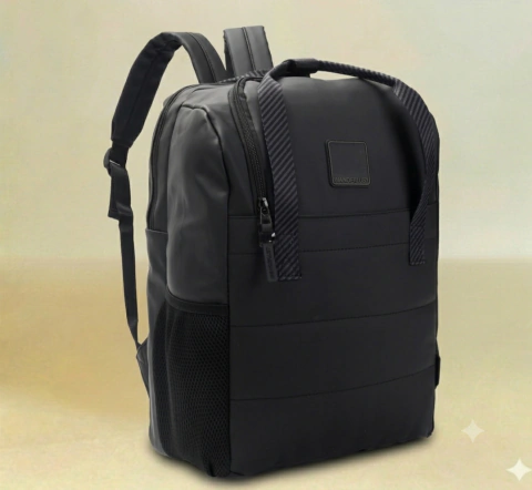Mochila matera portanotebook 16” negra wanderlust