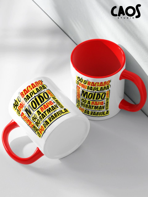 CANECA DE PORCELANA - SÓ O PÓ
