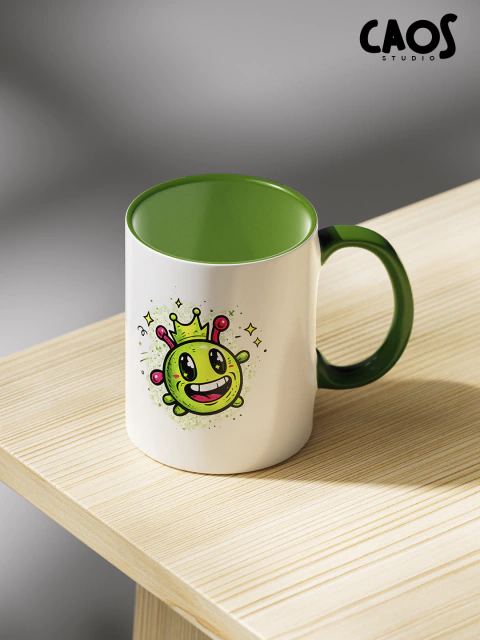 CANECA PORCELANA - ALÇA COLORIDA - comprar online