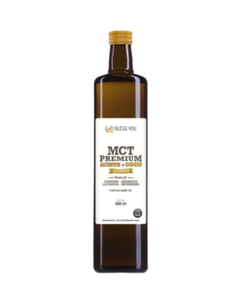 Aceite Liquido Mct Suplemento Premium God Bless You 500ml