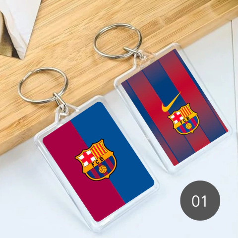 Chaveiros Personalizados 3x4 cm - Barcelona - comprar online