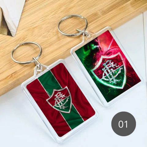 Chaveiros Personalizados 3x4 cm - Fluminense - comprar online