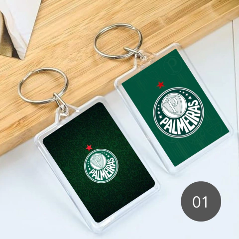 Chaveiros Personalizados 3x4 cm - Palmeiras - comprar online