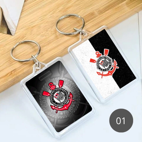 Chaveiros Personalizados 3x4 cm - Corinthians - comprar online
