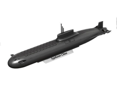 Submarino Clase Typhoon - 5225562