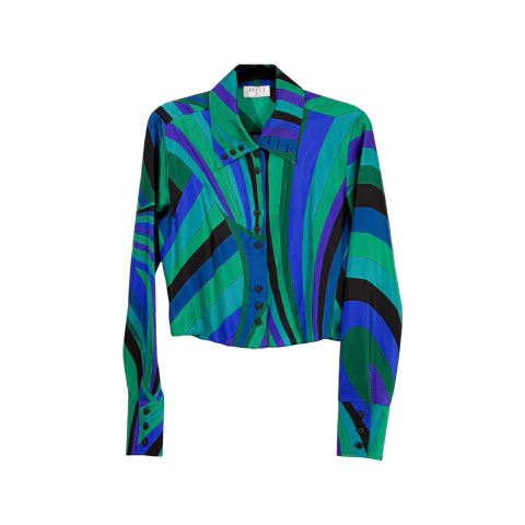 Camisa Emilio Pucci Seda 36 - comprar online