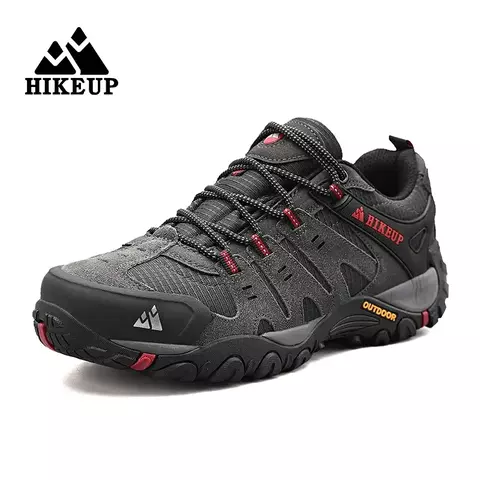 Hikeup – Sapatos Masculinos em Camurça para Caminhada