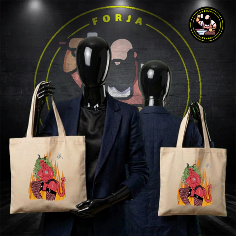 Ecobag Grande - O Preço do Desejo - Behind the veil