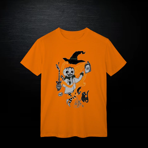 T-Shirt Classic - Pumpking Magic - Behind the veil - Forja Negra