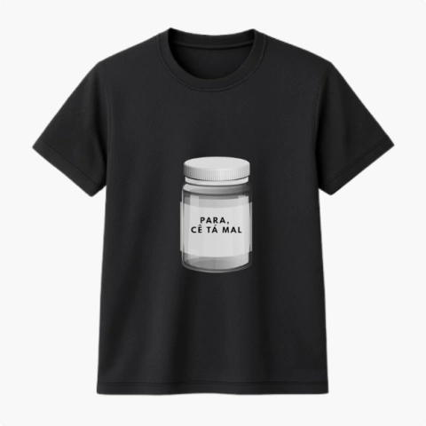 Camiseta Dry Fit UV | Para ce tá mal