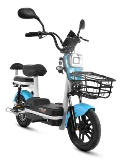 BICICLETA ELETRICA RAVA STARTER ER500 BR/AZUL - comprar online