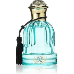 Perfume compartilhável Al Wataniah Noor Al Sabah Eau de Parfum 100 ml com frasco e embalagem.