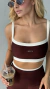 Conjunto Aura Marrom - comprar online