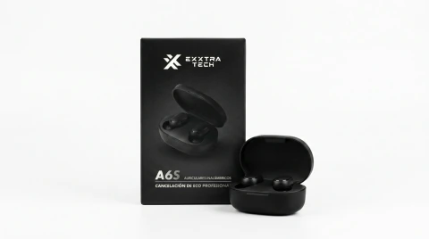Auriculares Inalámbricos Exxtra Tech A6S Bluetooth Con Estuche