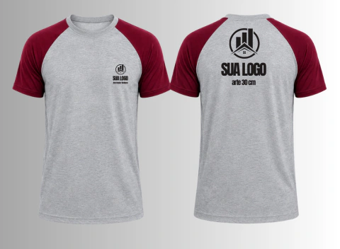 Camiseta Raglan Anti pilling 100% Poliéster