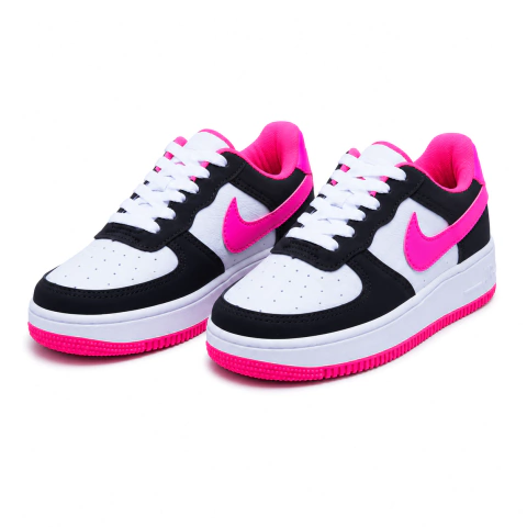 Tênis Nike preto e pink de veludo - comprar online