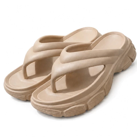 Chinelo Nuvem marrom e bege - comprar online