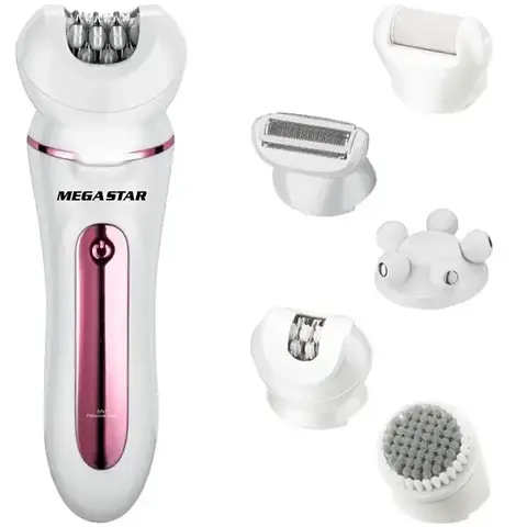 Depiladora recargable MegaStar GWE858 5 en 1