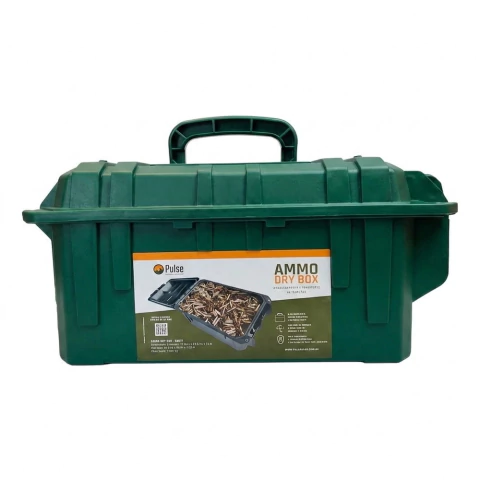 Caixa Maleta Transporte Munições Ammo Dry Box Pulse ADB17 Verde - comprar online