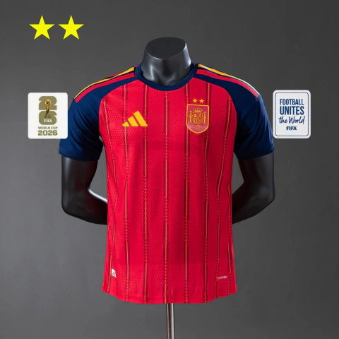 Espanha 2026 Titular- EDIÇÃO JOGADOR 2 ESTRELAS