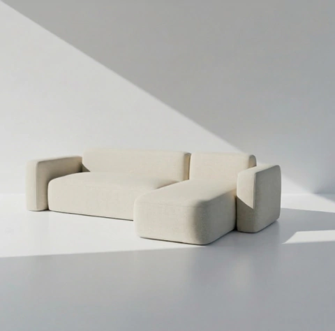 Sofá B con Chaise - 260 mts - comprar en línea