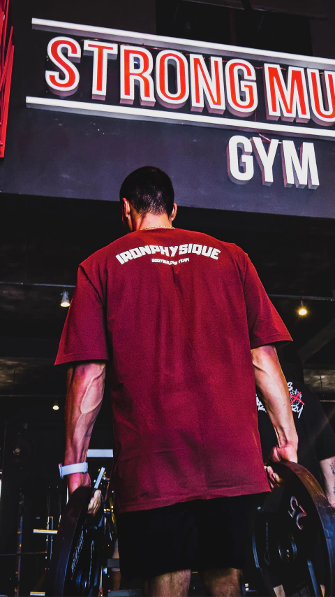 Oversized IronPhysique - Bordo - comprar online
